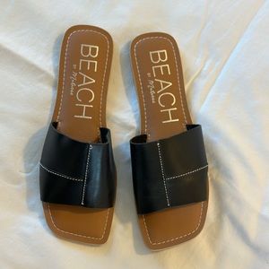 BEACH by Matisse cabana black slide